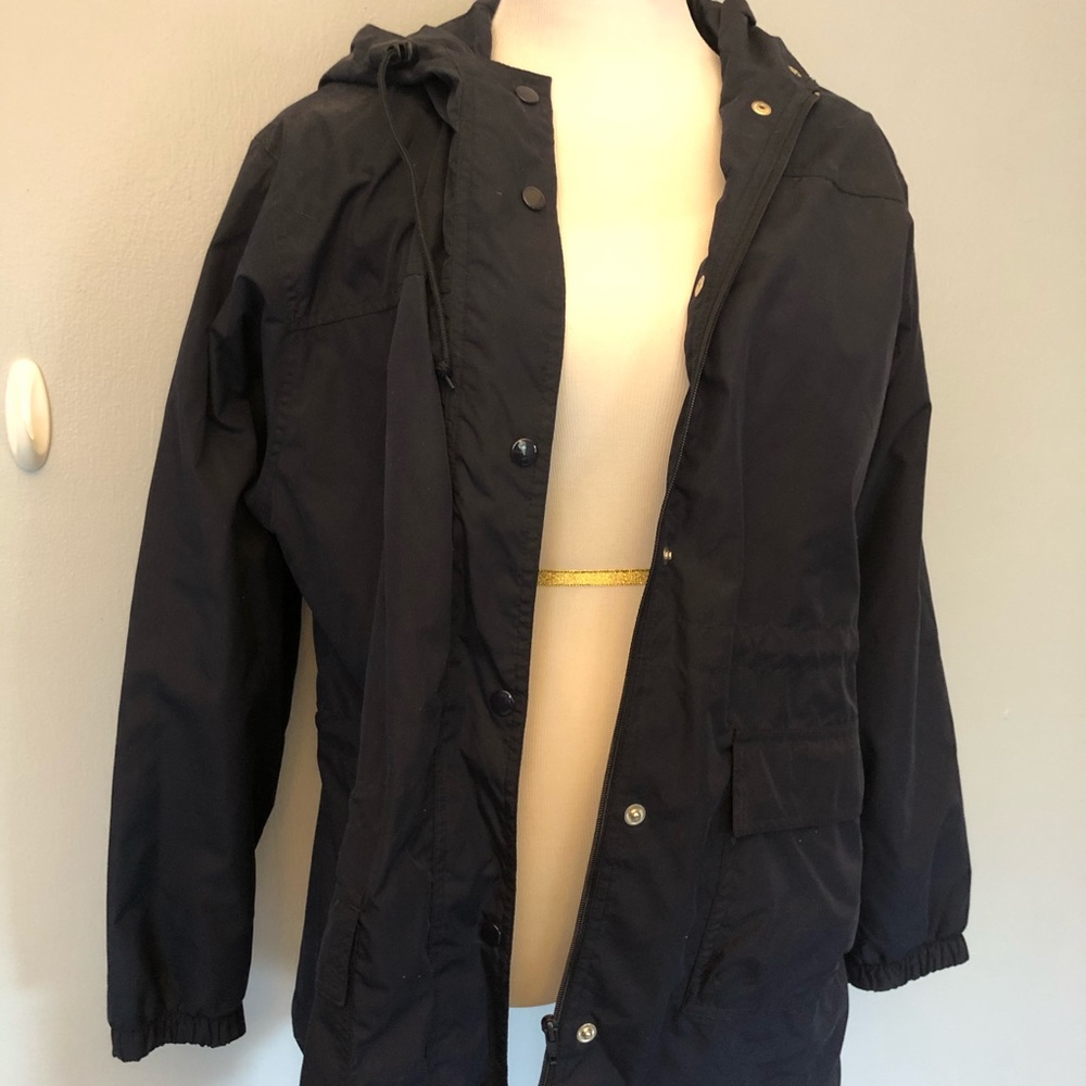 Women’s fleece-lined rain/wind jacket
